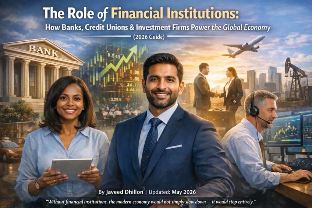 The Role of Financial Institutions: How Banks, Credit Unions & Investment Firms Power the Global Economy (2026 Guide)